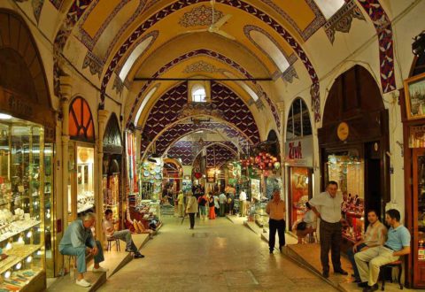 The covered Grand Bazaar