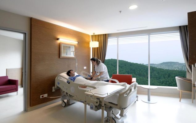 Plastic Surgery Clinic patient room